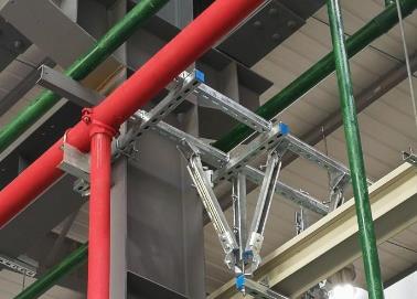 兴隆该抗震支架的整体式支吊架结构协调性好